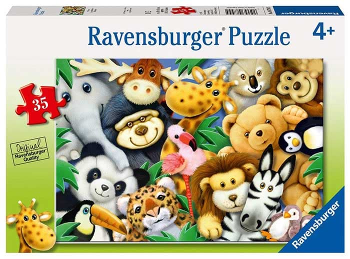 Puzzle Plišane životinje Ravensburger 08794