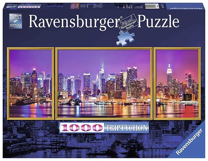 Puzzle 1000 delova - Njujork - Ravensburger Triptychon 19792