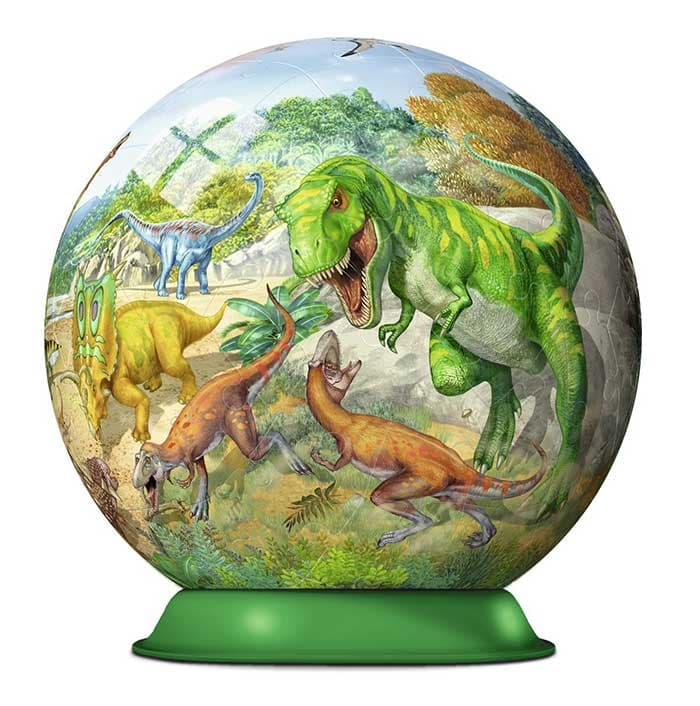 3D Puzle Kugla Dinosaurusi - Ravensburger 11838