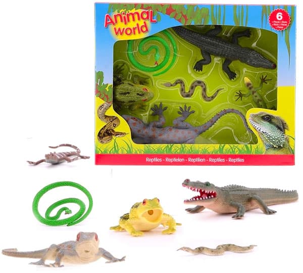Divlje životinje Reptili Figurice 6kom. Animal World 26788