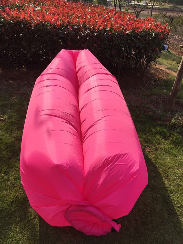 Air sofa ležaljka pink tamna