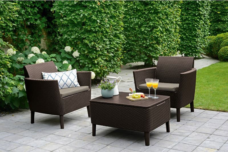 Balkonska Garnitura Salemo Brown - Curver - Allibert