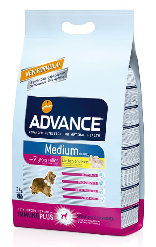 Advance Hrana za pse - Medium +7 (senior) - pakovanje 15kg