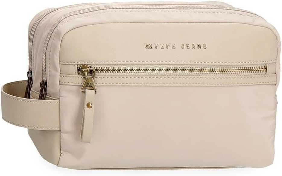 Ženski neseser za kozmetiku Pepe Jeans Morgan beige 79244