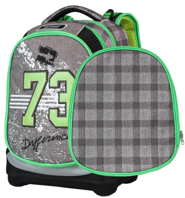 TARGET Superlight 2 Face Petit - Ranac za školu GREY 73 21847
