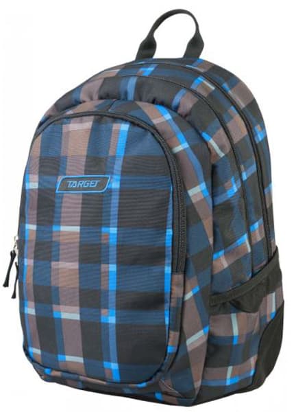 TARGET 3 ZIP - Ranac za školu LARGE ALLOVER 21429
