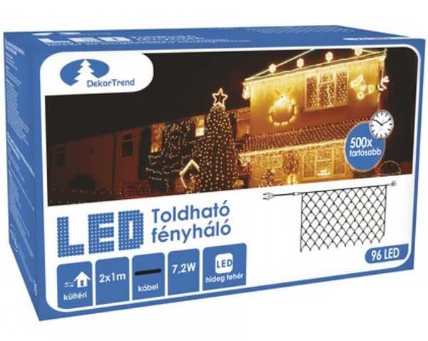 LED Svetleća mreža za spoljnu i unutrašnju upotrebu 2x1 m 96LED KDK 015