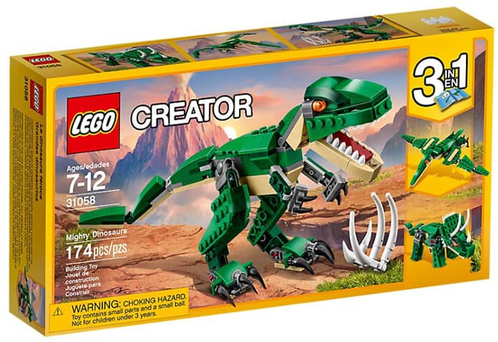 LEGO® Creator Kocke 3u1 - Moćni dinosaurusi 31058