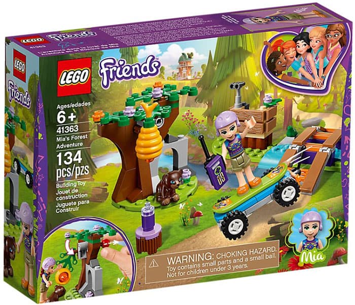 LEGO® FRIENDS Kocke - Mia - šumska avantura 41363
