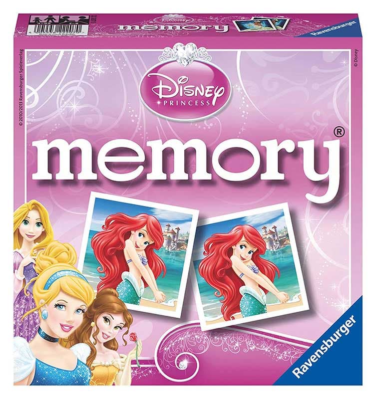Društvena igra Memorija - Disney Princess - Ravensburger 22207