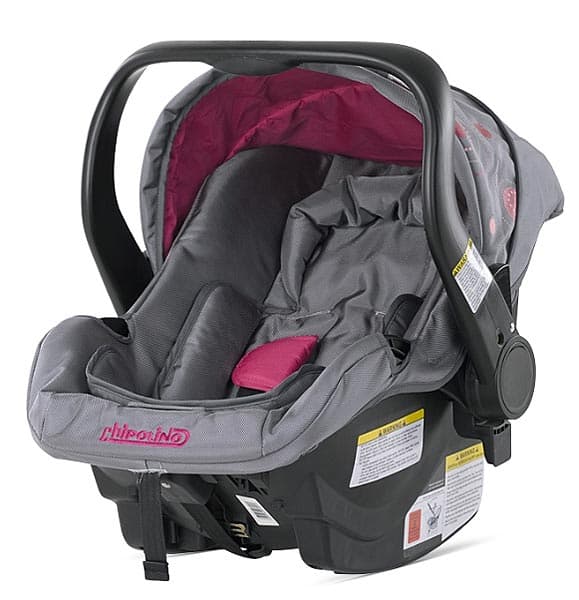 Chipolino Sedište Euphoria grey/pink
