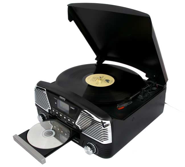 Gramofon sa SD/MMC USB i CD plejerom Camry CR 1134 B