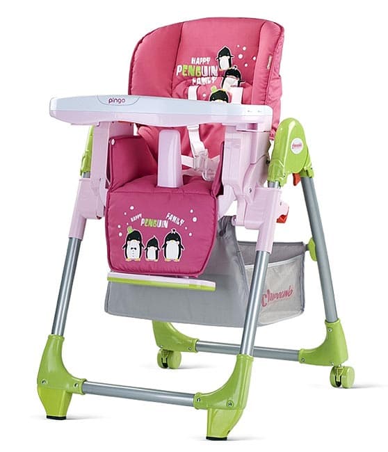 Chipolino Visoka Stolica Pingo pink