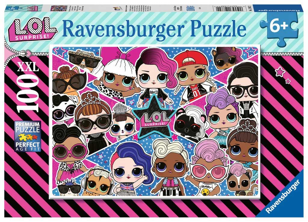 Puzzle 100 XXL delova LOL Surprise Ravensburger 12882