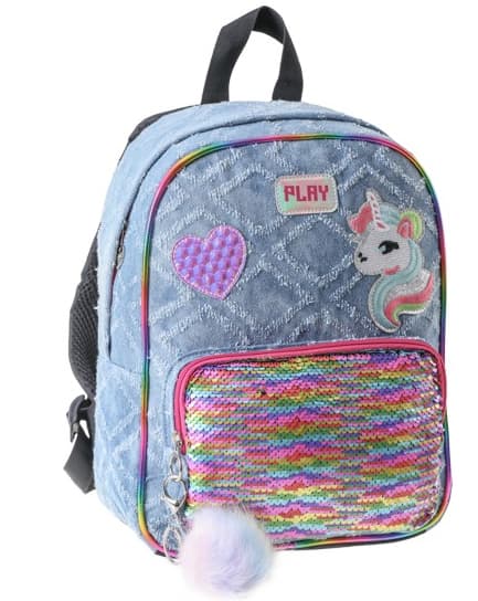 Školski ranac Play Pop Trend Jeans unicorn
