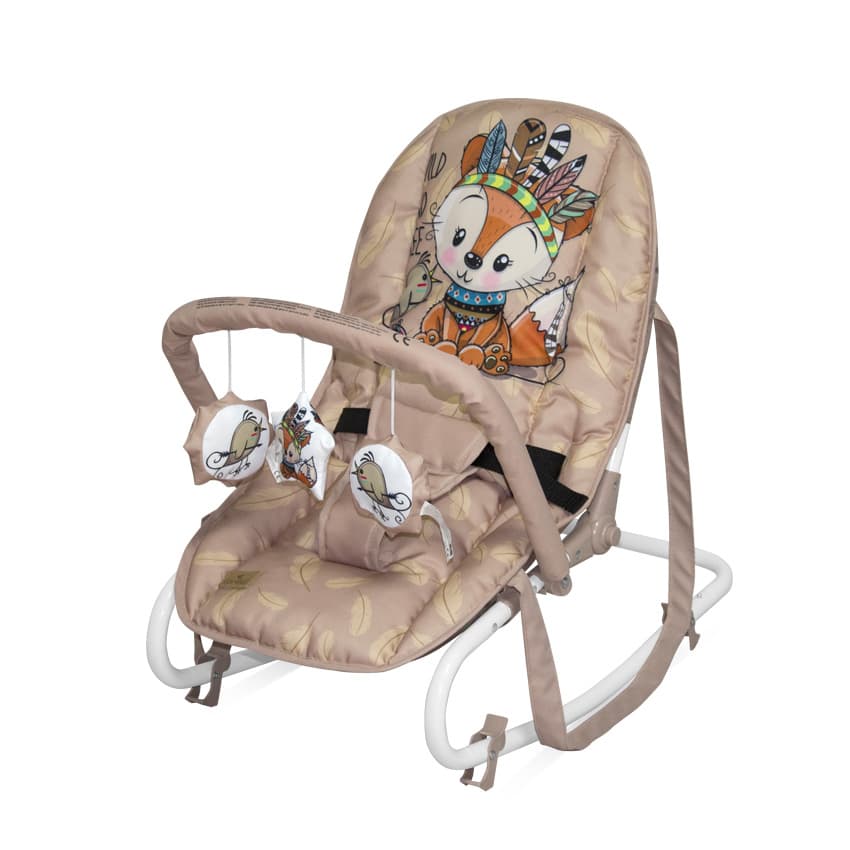 LORELLI Ležaljka za bebe TOP RELAX Beige Foxy 10110022042
