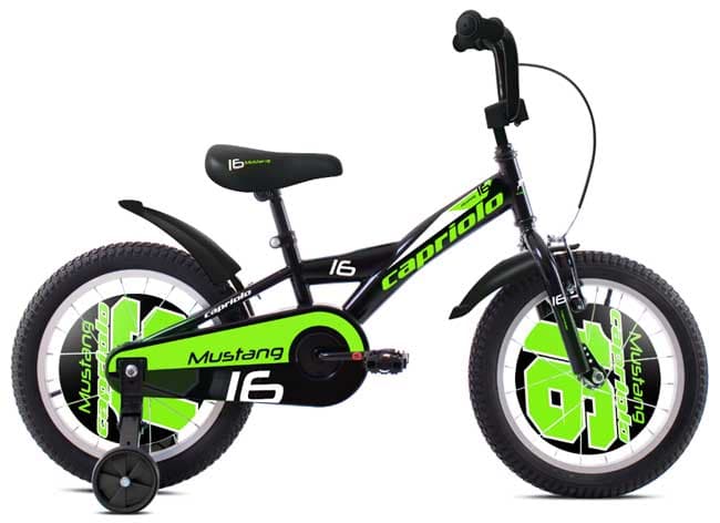 Dečiji bicikl sa pomoćnim točkićima BMX 16 Mustang 920115-16