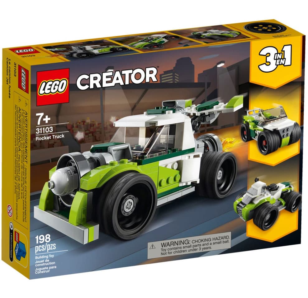 LEGO® Creator Kocke 3u1 Raketni kamion 31103