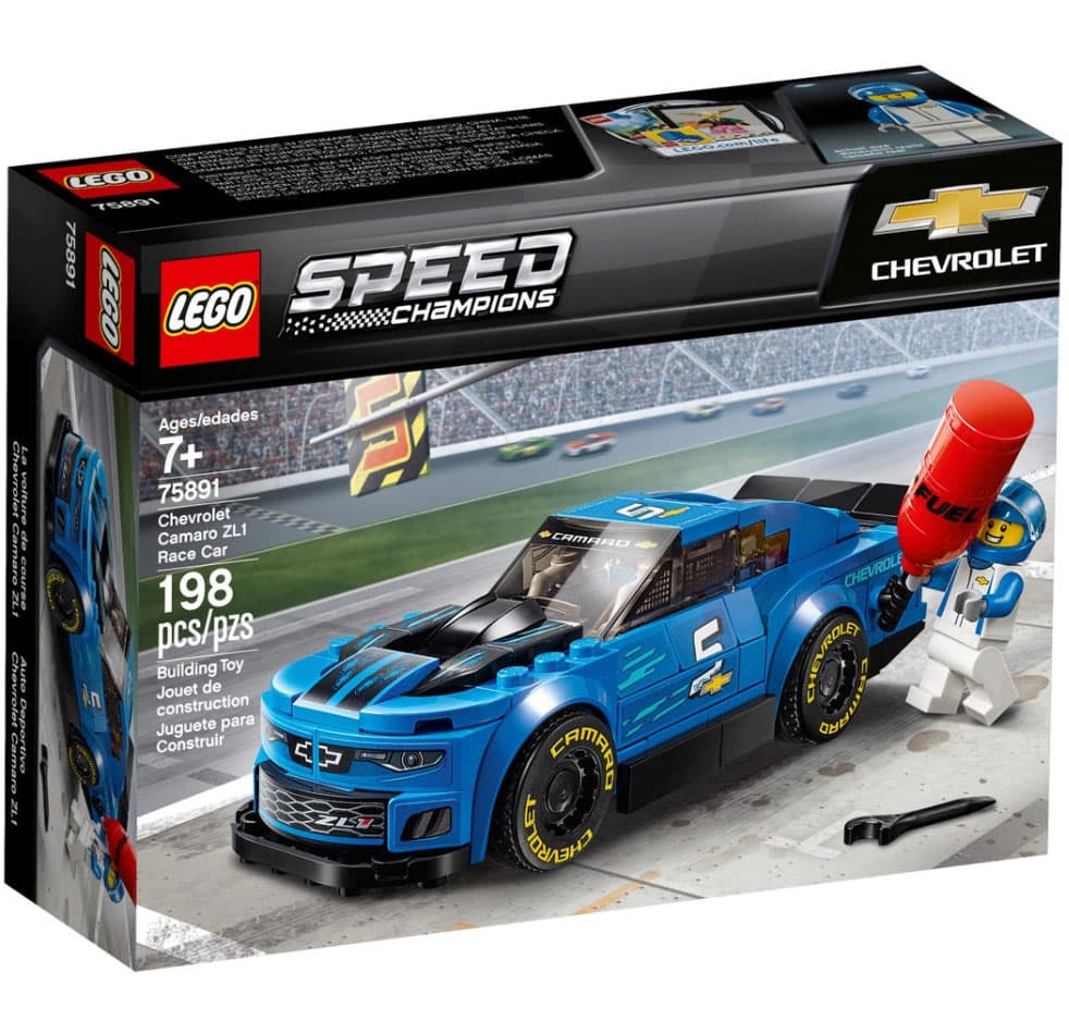 LEGO® Kocke Speed Champions Trkački automobil Chevrolet Camaro ZL1 75891