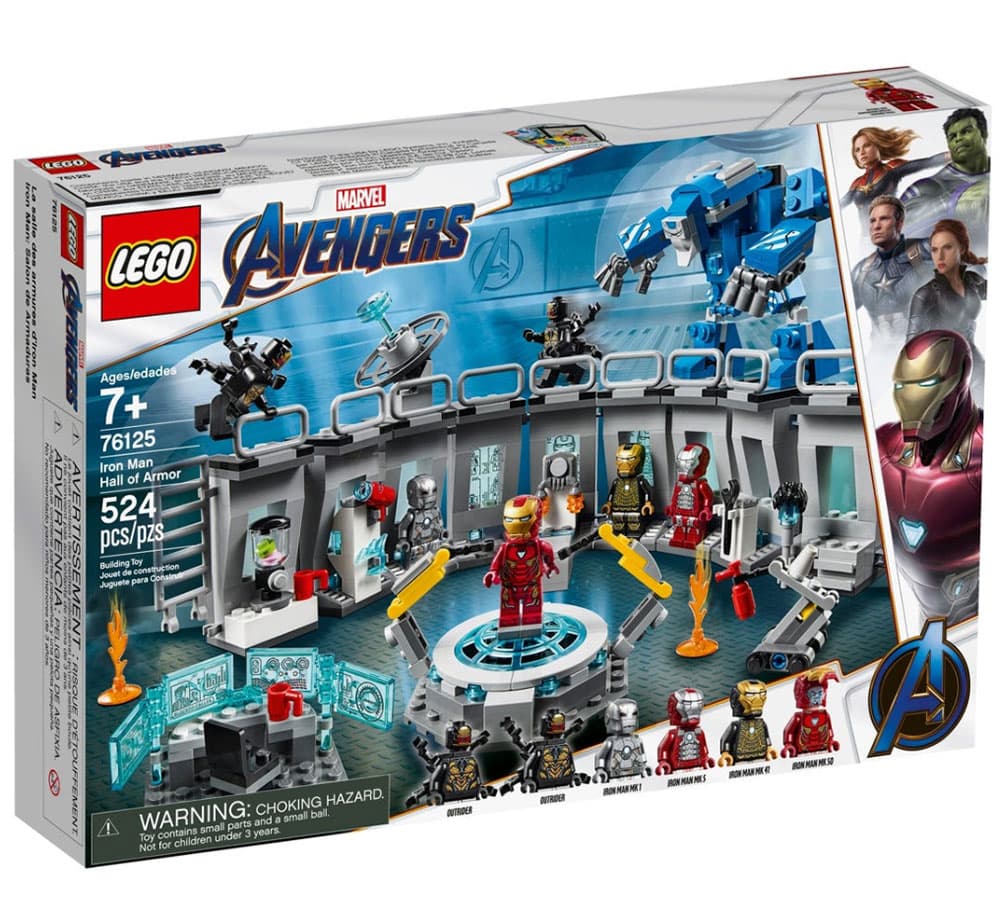 LEGO® Kocke Avengers - Ajronmenov hol oklopa 76125