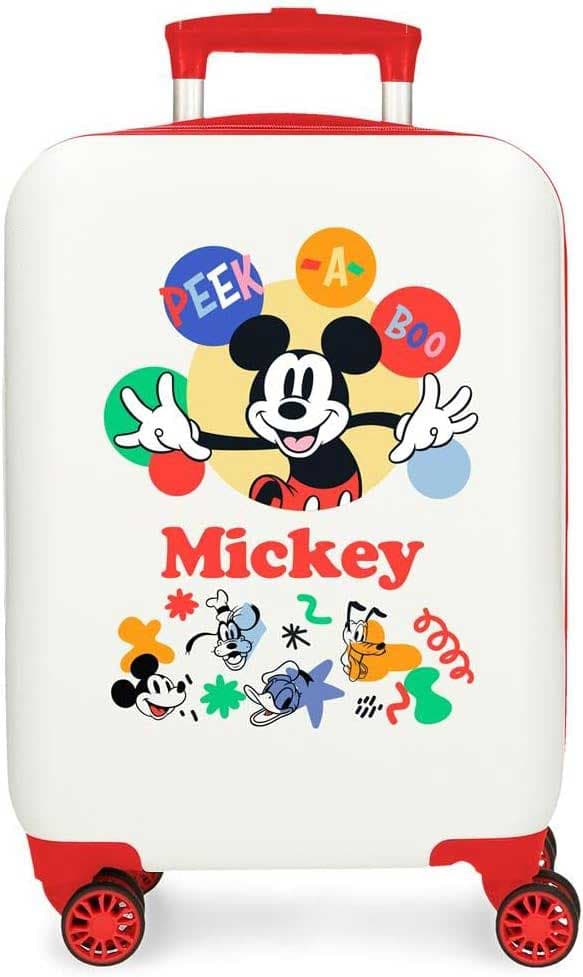 Dečiji kabinski kofer 50cm Disney Mickey Peek-a-boo white 42213