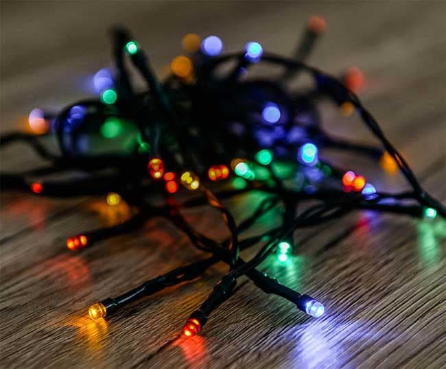 Novogodišnje lampice za spoljnu i unutrašnju upotrebu Multicolor 120 LED KDT 125