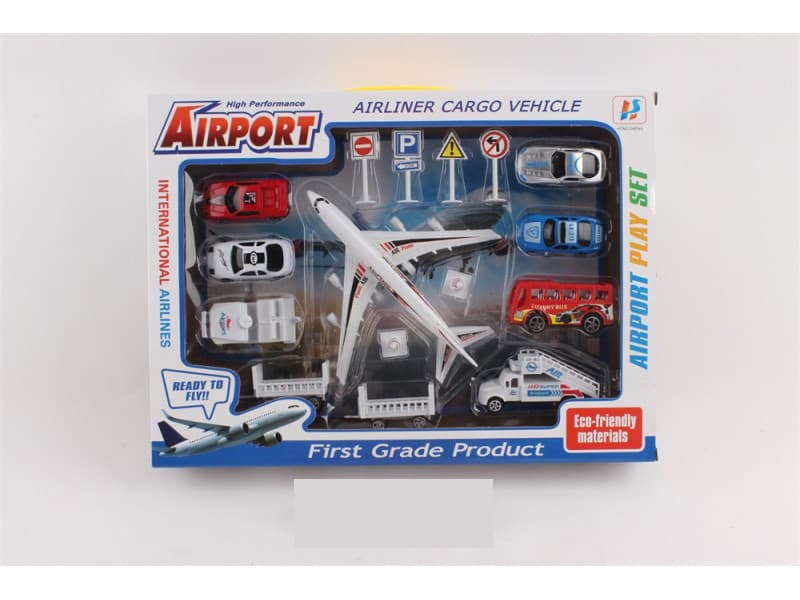Igračka Set AERODROM 101 Avion 861039