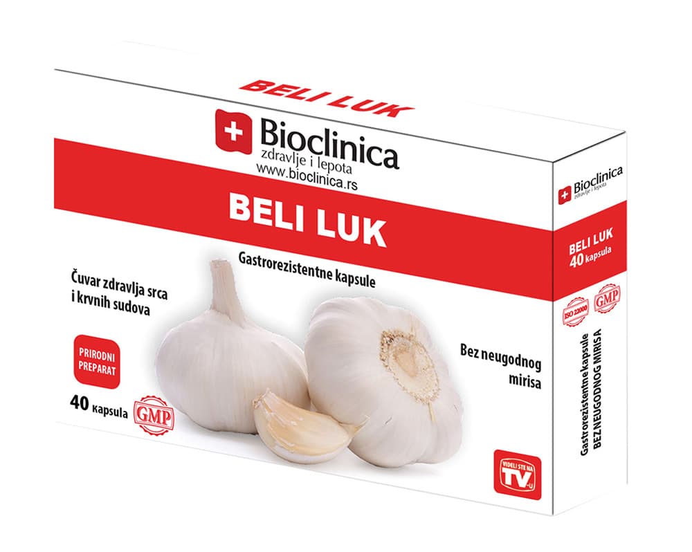Beli luk 40 kapsula