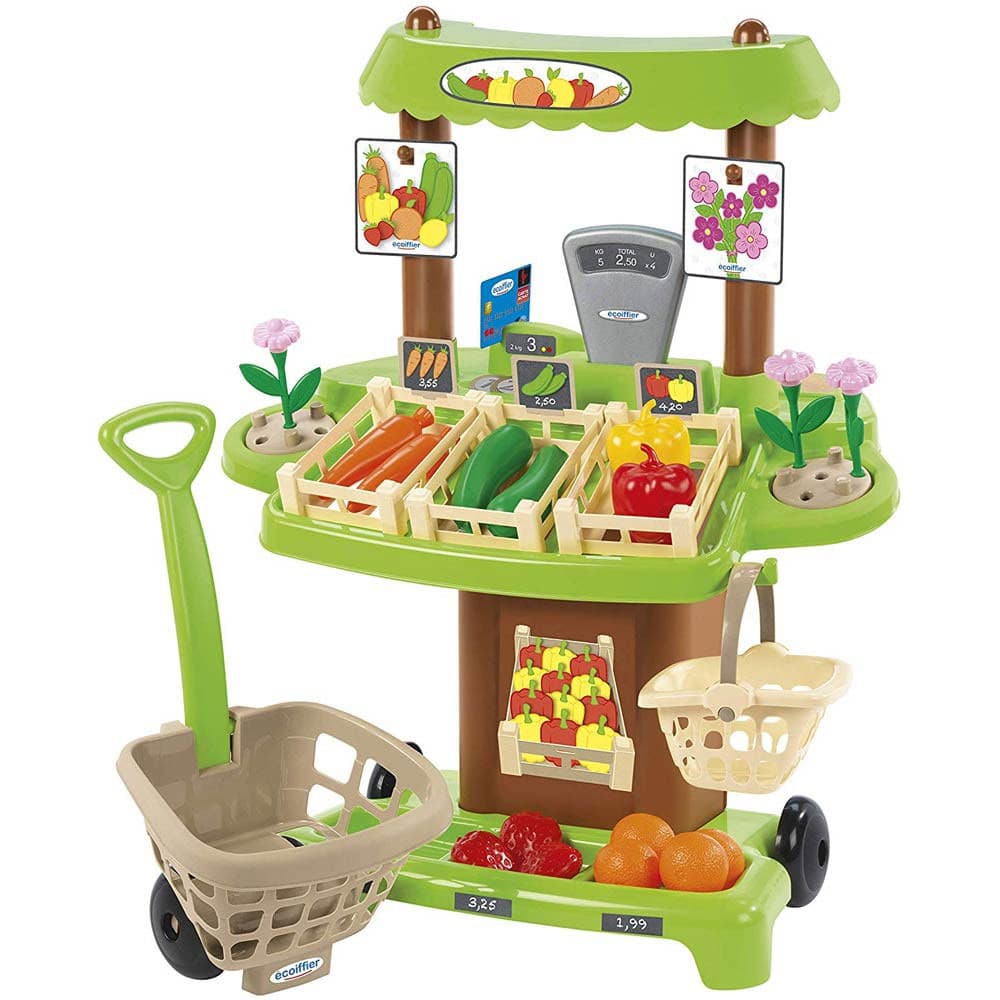 ECOIFFIER Chef - Set Štand organske hrane ORGANIC Role-Play SM001741