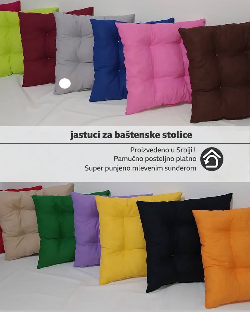 Jastuk Za Baštensku Stolicu 30 x 30 cm Grey