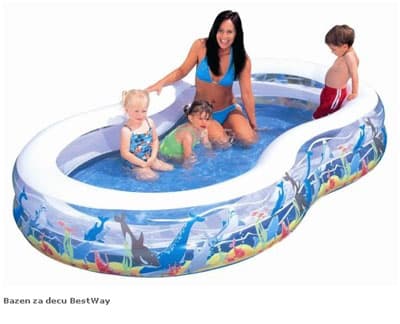BestWay Bazen 274x157x46 54045