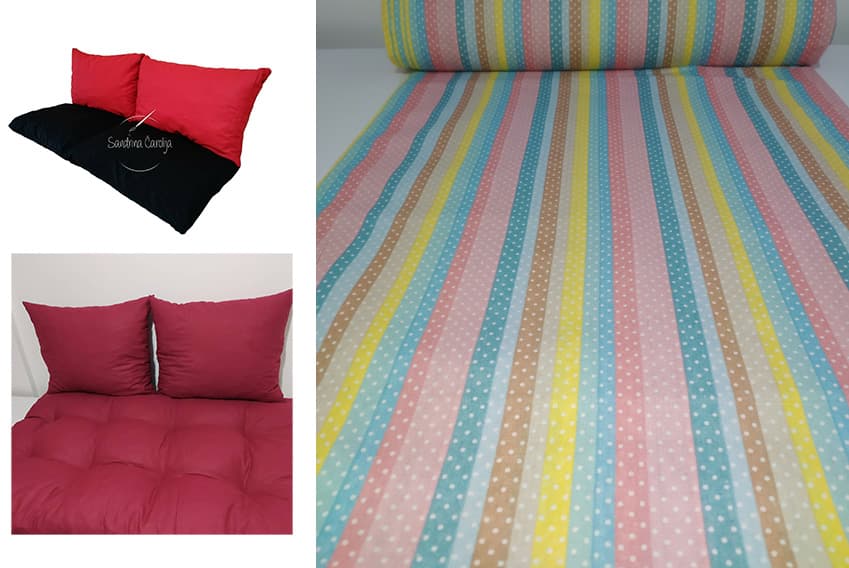 Jastuci za garniture od paleta - 100 x 50 x 50 cm - Stripes