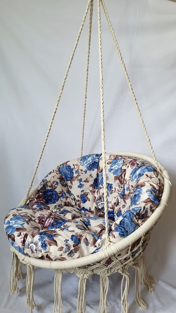 Jastuk za makrame ljuljašku - Bleu de France
